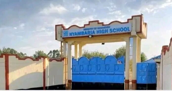 Nyambaria 2023 KCSE Students Chase Away Exams Officials Over Harassment