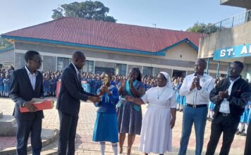 St. Anne’s Girls’ Primary School Awarded by Equity Bank for Drama and Film Festival Excellence