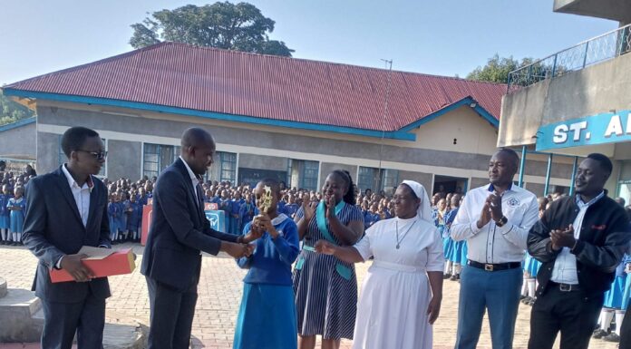 St. Anne’s Girls’ Primary School Awarded by Equity Bank for Drama and Film Festival Excellence