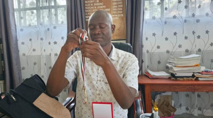 Matungu Teacher Honored with Head of State Commendation for Promoting Peace in Schools