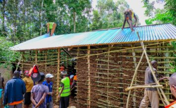 Mayoni MCA Builds New Home for 78-Year-Old Woman