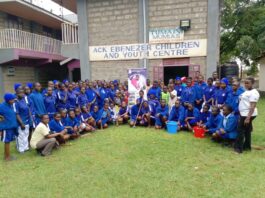 St. Mary’s Mumias Girls’ leads community clean up initiative.