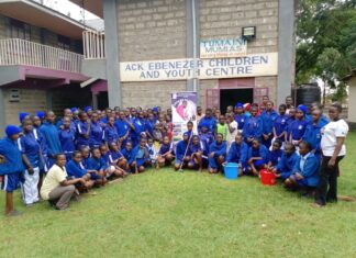 St. Mary’s Mumias Girls’ leads community clean up initiative.