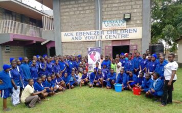 St. Mary’s Mumias Girls’ leads community clean up initiative.