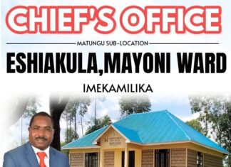 Matungu Set to Commission Ultra-Modern Chief’s Office as MP Peter Oscar Nabulindo Pushes Grassroots Development