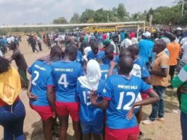 Mwitoti Girls’ Shock Volleyball Giants Lugulu Girls’ to Clinch Western Crown.