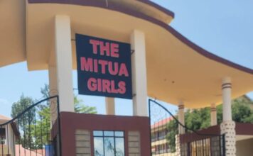 HOD Mathematics Gifts Chief Principal a Ram in Appreciation of Exceptional Leadership at Mitua School.