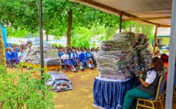 Hope Restored at St. Maurice Mwira Senior School as Fredrick Watitwa Foundation Donates 250 Blankets to Fire Victims