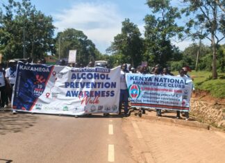 MUMIAS RALLIES TO SAVE ITS YOUTH FROM ALCOHOL AND DRUGS