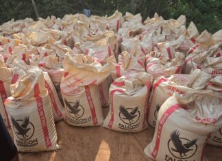 MATUNGU POLICE SEIZE 30 TONNES OF SUSPECTED REPACKAGED FERTILISER IN ESHIRUMBWE