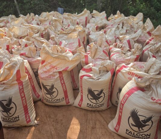 MATUNGU POLICE SEIZE 30 TONNES OF SUSPECTED REPACKAGED FERTILISER IN ESHIRUMBWE